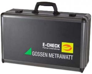 Gossen Metrawatt E-CHECK Case Aluminium Case for Testers and Accessories