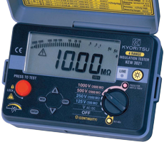Kyoritsu KEW 3022Digital Insulation / Continuity Testers