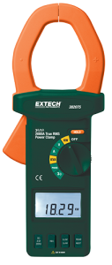 Extech 382075 2000A True RMS AC/DC 3-Phase Clamp-on Power Analyzer