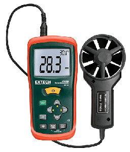 Extech AN100 CFM/CMM Mini Thermo-Anemometer