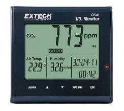 Extech CO100 Desktop Indoor Air Quality CO₂