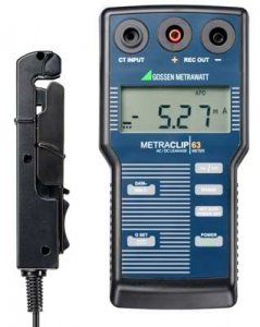 Gossen Metrawatt METRAclip 63 Milliampere Current Clamp for Measuring Fault and Process Signal Current