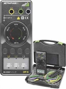 Gossen Metrawatt METRAPHASE 1 Phase Sequence Indicator